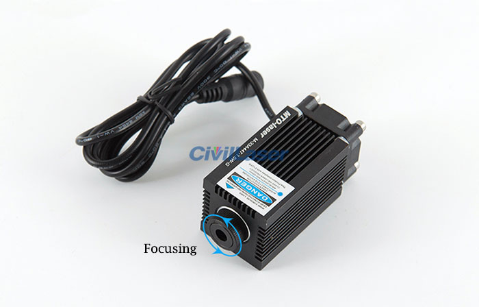 450nm 2.5w laser module